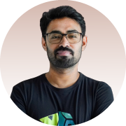 Headshot of Brotish Biswas, Creative Head At Virtual Pebbles.