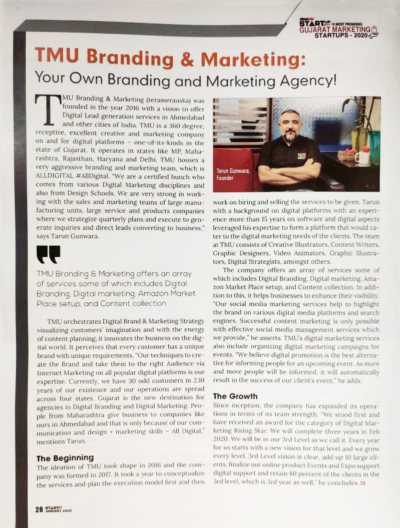 SiliconIndia TMU Branding & Marketing: Your Own Branding and Marketing Agency!